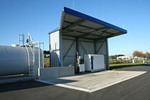 BRUCKNER TRANSPORT UND LOGISTIK Marienberg/Erzgebirge – Diesel-Tankstelle für Firmenkunden